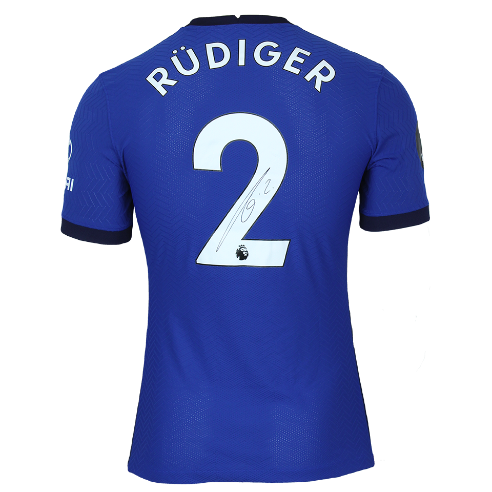 Antonio Rüdiger | Chelsea - Wolverhampton Wanderers | MatchWornShirt