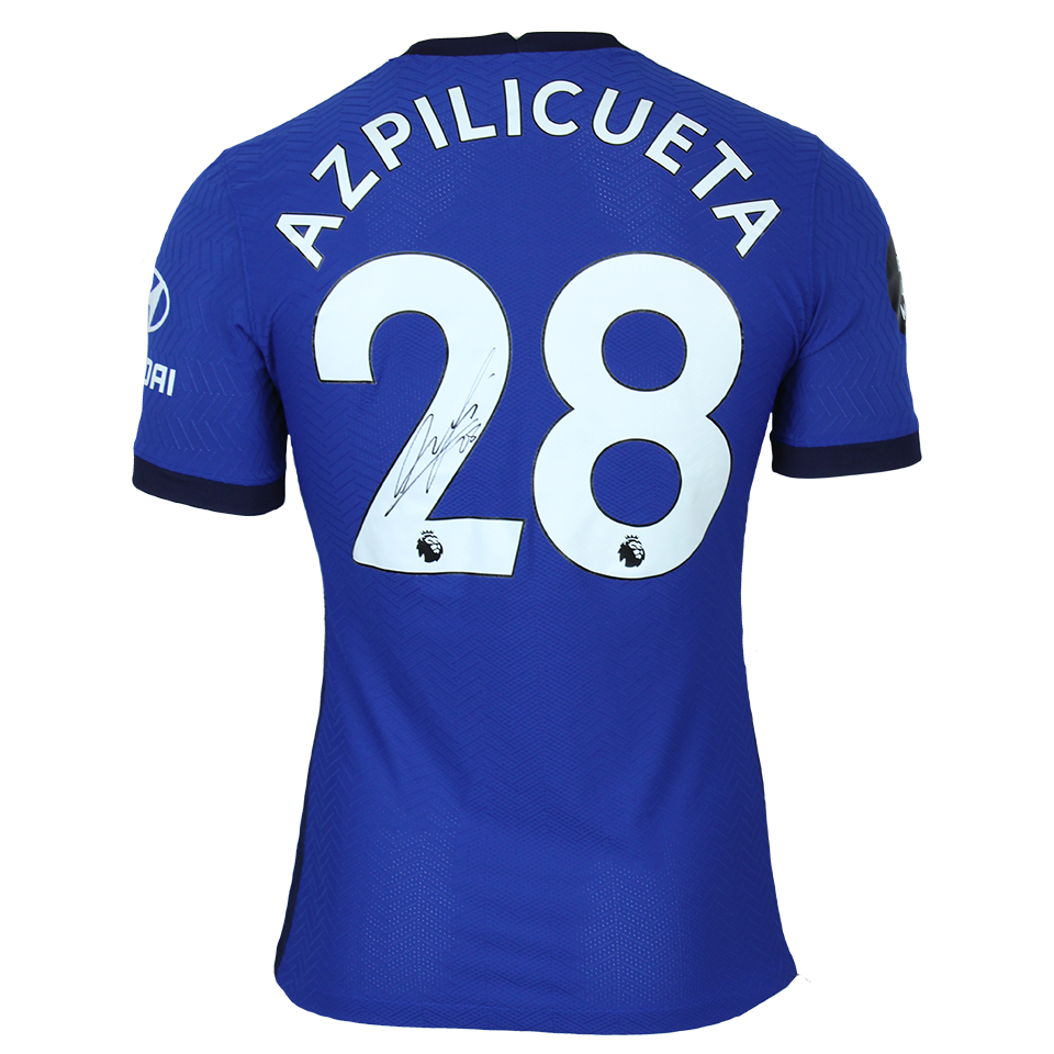 César Azpilicueta | Chelsea - Wolverhampton Wanderers | MatchWornShirt César Azpilicueta | Chelsea - Wolverhampton Wanderers | MatchWornShirt