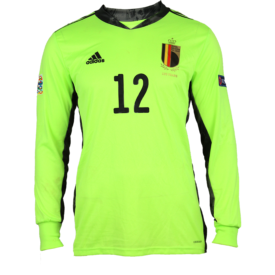 Shirt van Simon Mignolet Belgium