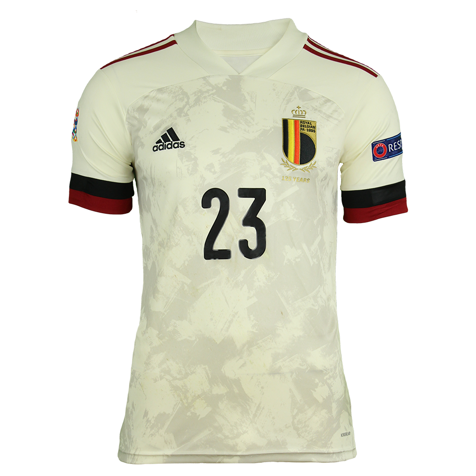 Jérémy Doku Belgium camisa.