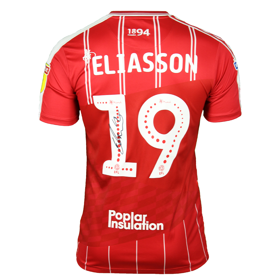 Niclas Eliasson Bristol City shirt