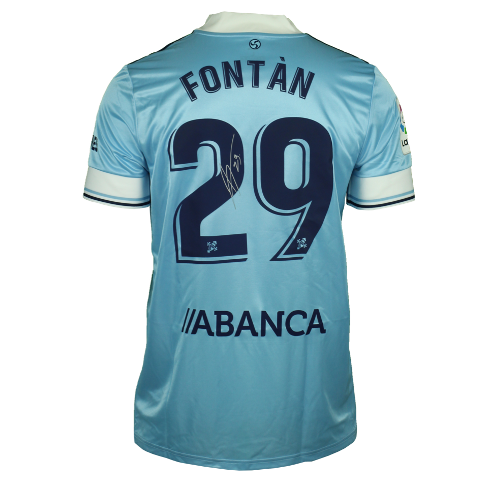 José Fontán RC Celta shirt