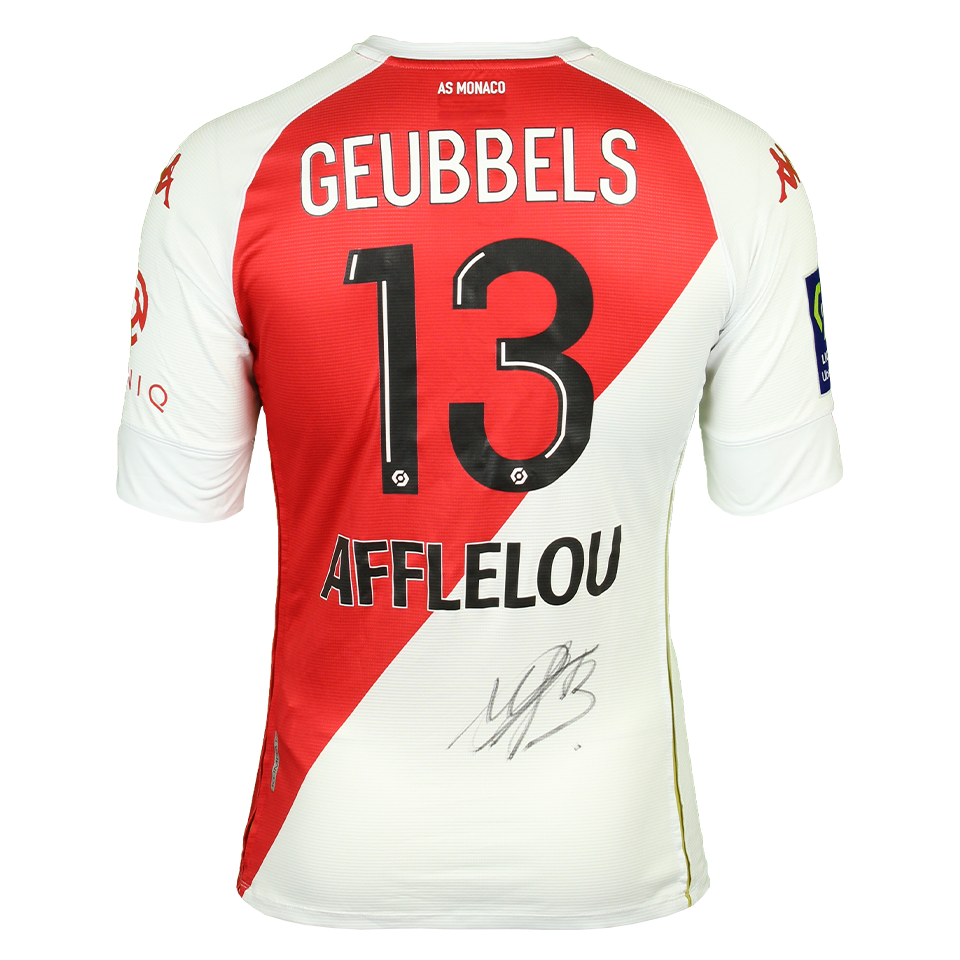 Maillot de Willem Geubbels (AS Monaco)