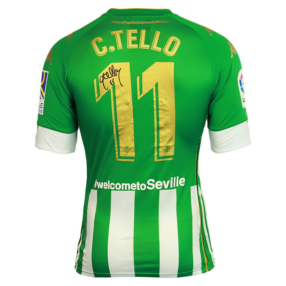 Cristian Tello  Real Betis shirt