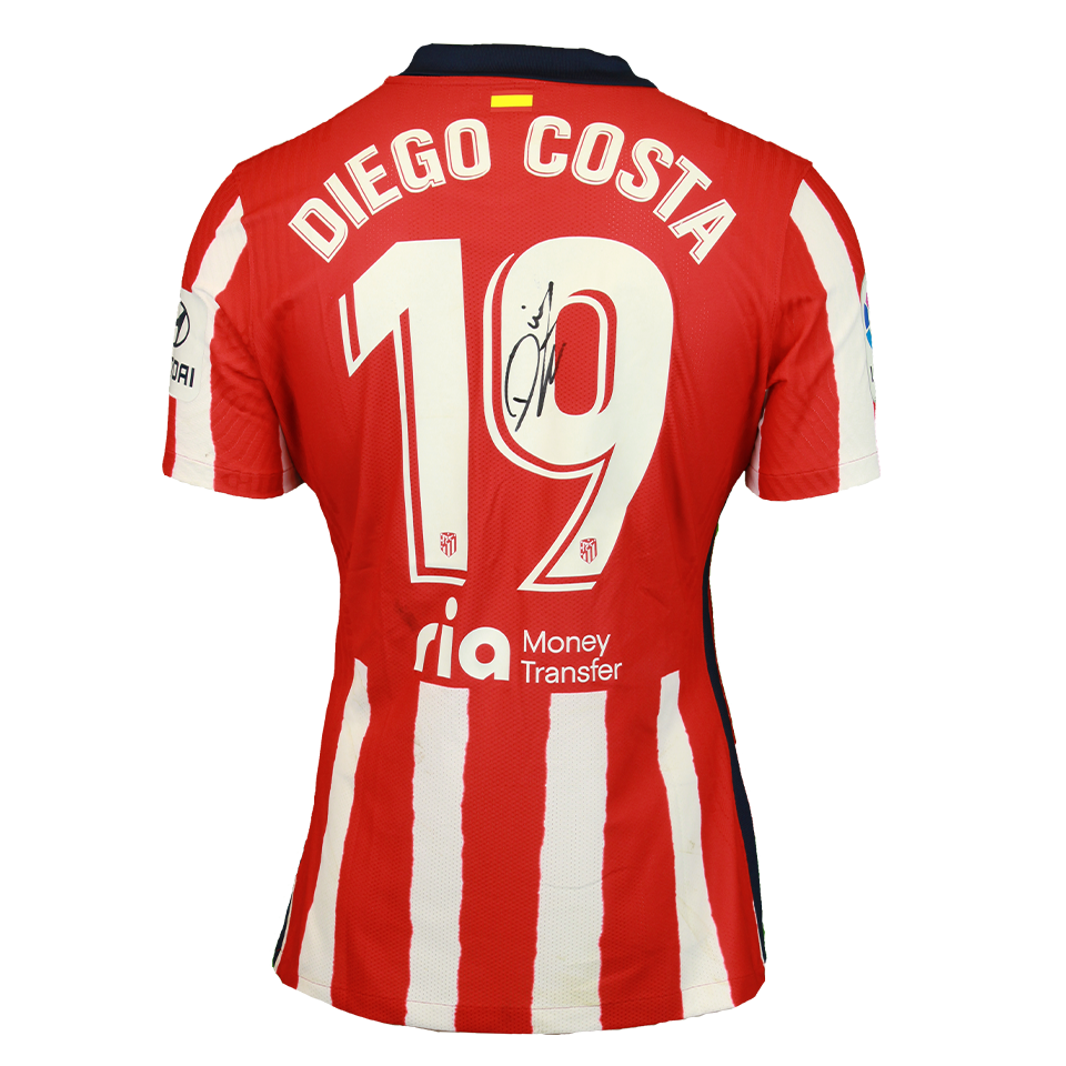 Atlético de Madrid-Trikot von Diego Costa