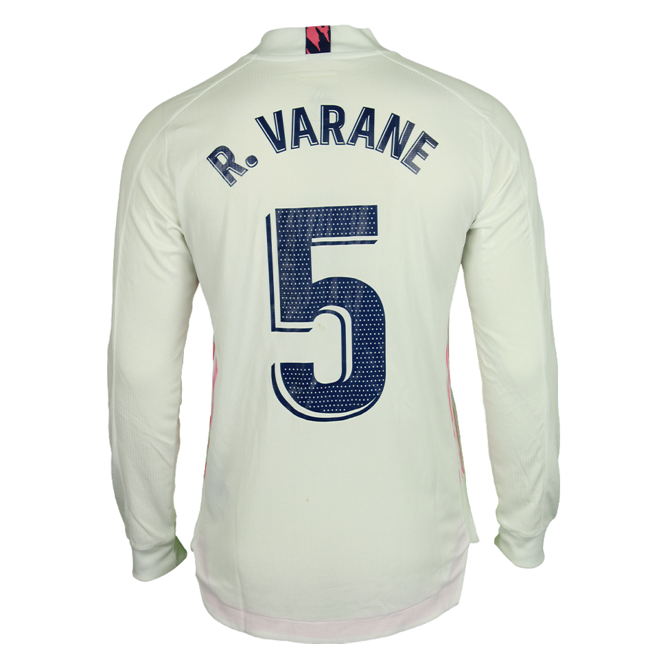 Raphaël Varane | Real Madrid - Real Valladolid | MatchWornShirt