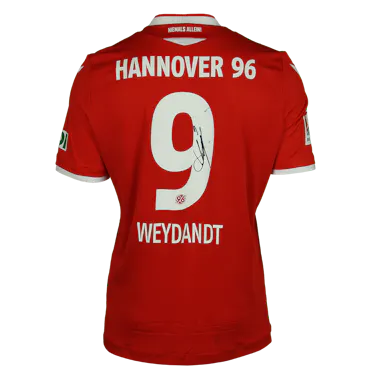 Hendrik Weydandt Hannover 96 camisa.
