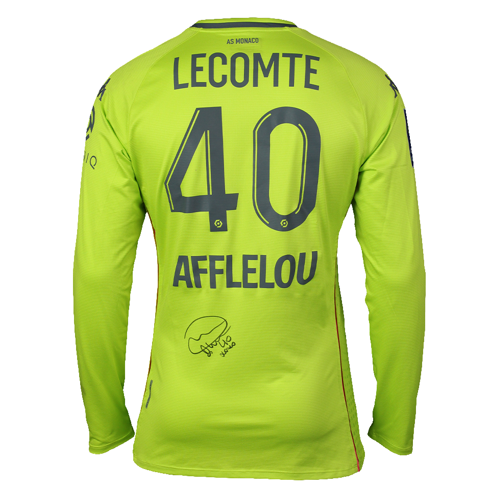 Benjamin Lecomte AS Monaco jersey