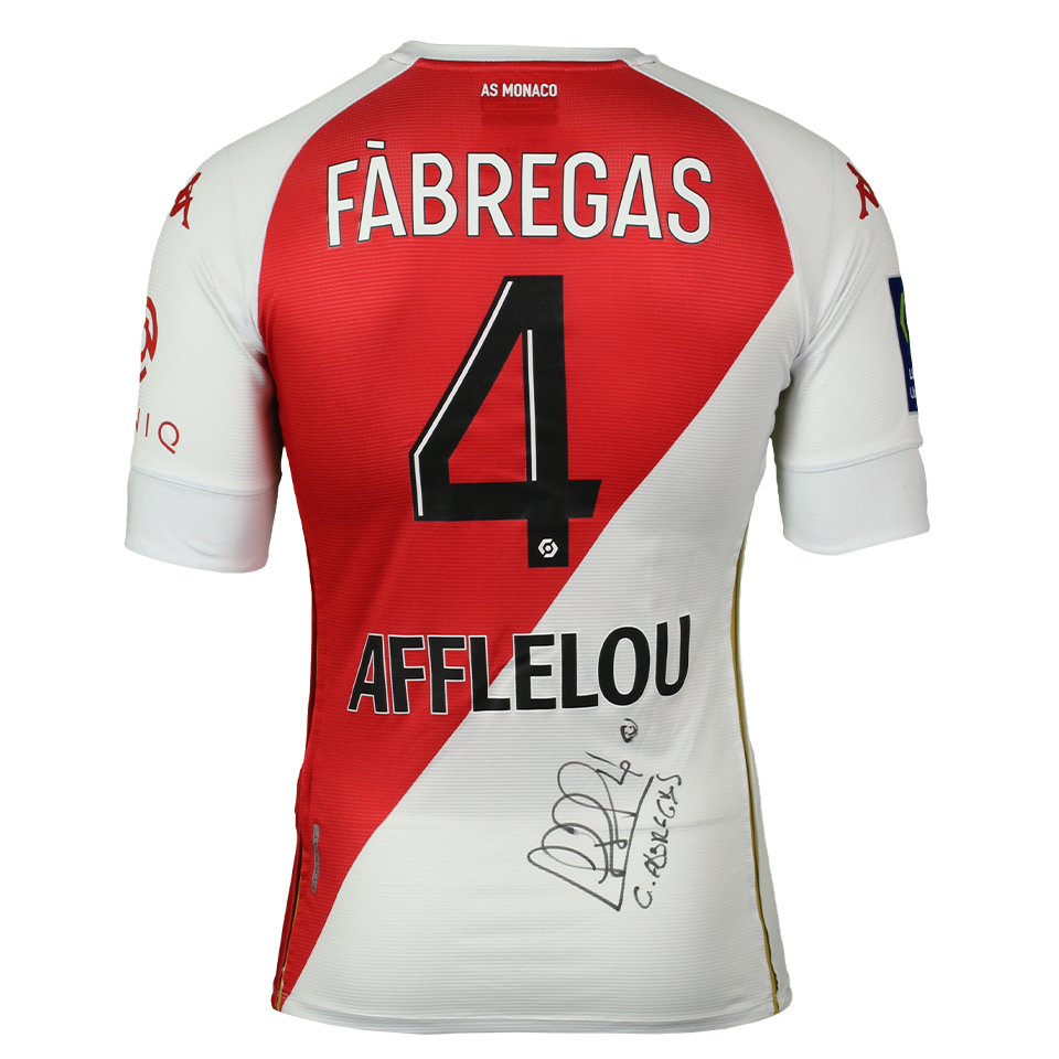 Cesc Fàbregas AS Monaco shirt