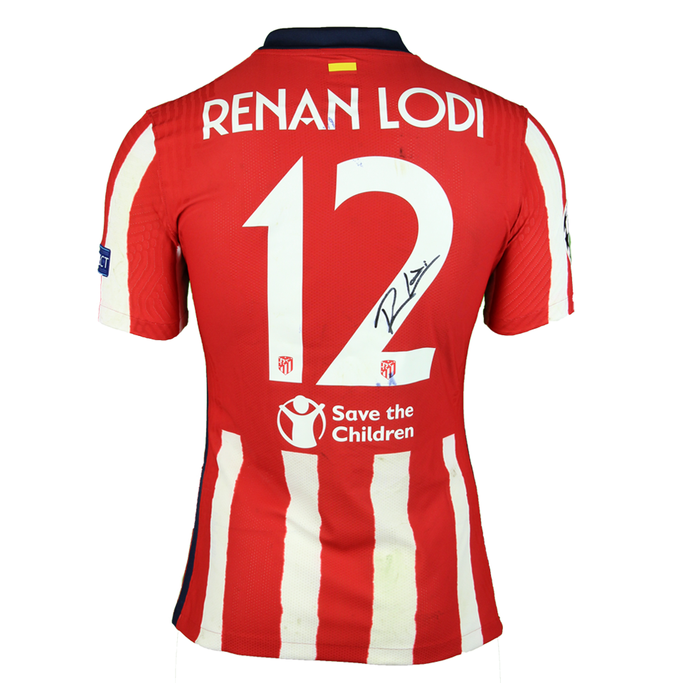 Atlético de Madrid-Trikot von Renan Lodi