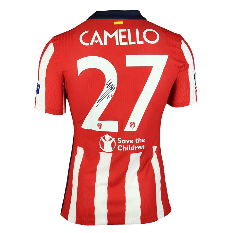 Sergio Camello Atlético de Madrid camisa.