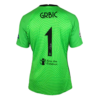 来自Atlético de Madrid的Ivo Grbić球衣