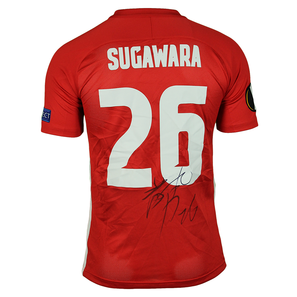 Yukinari Sugawara 菅原由勢 | AZ Alkmaar - Rijeka | MatchWornShirt