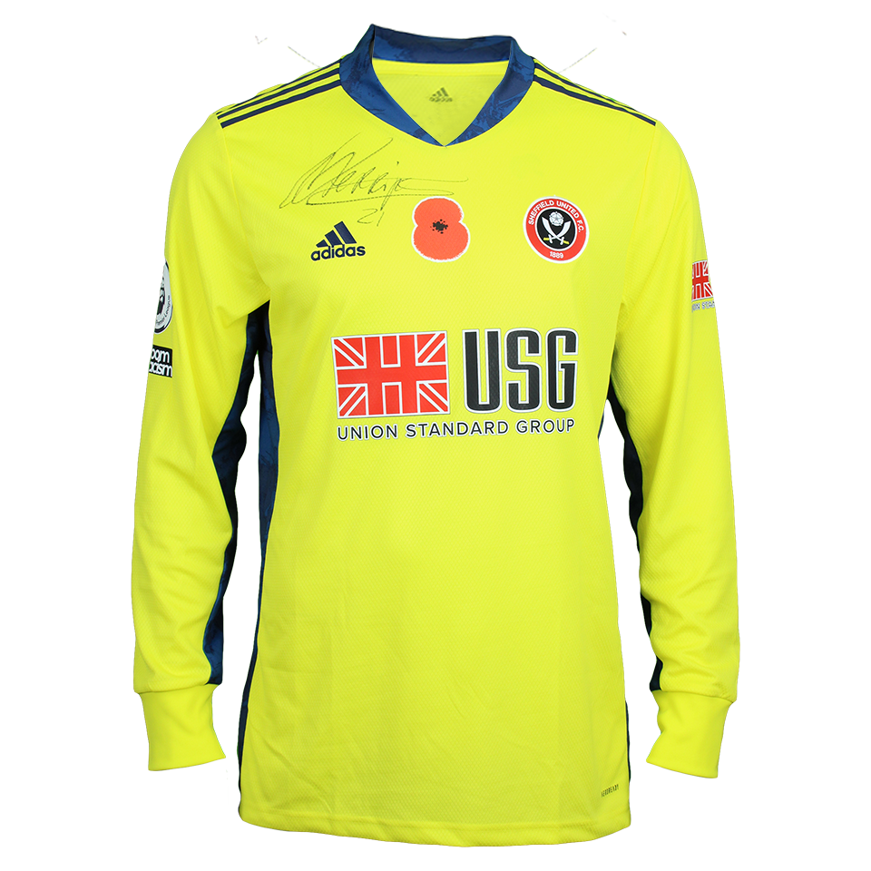 Michael Verrips Sheffield United jersey