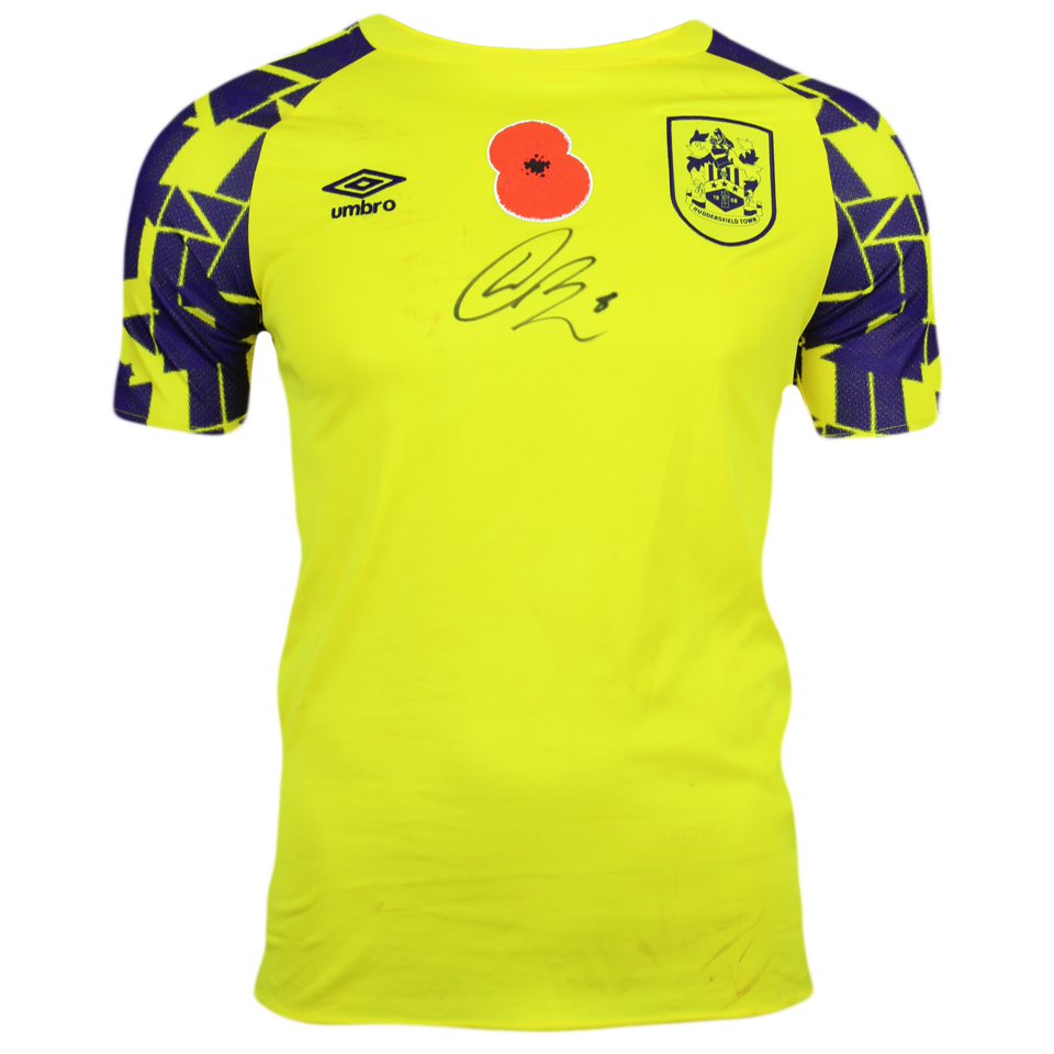 Lewis O'Brien Huddersfield Town camisa.