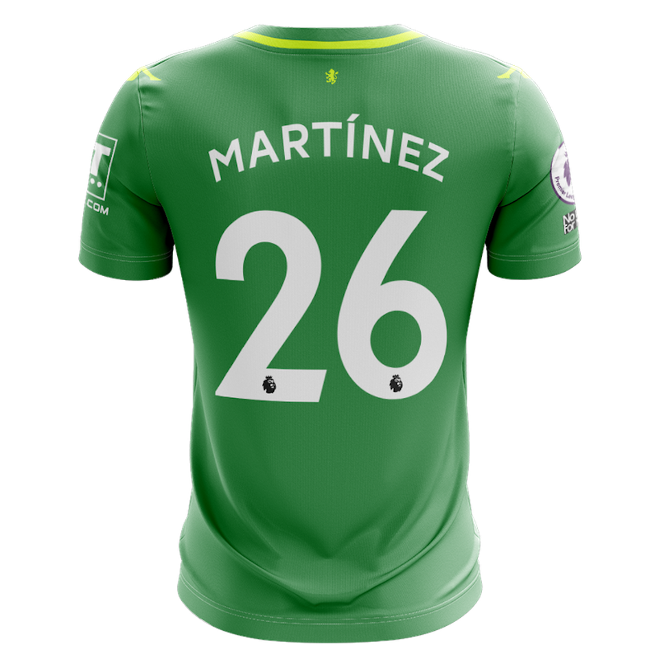 Damián Emiliano Martínez Aston Villa shirt