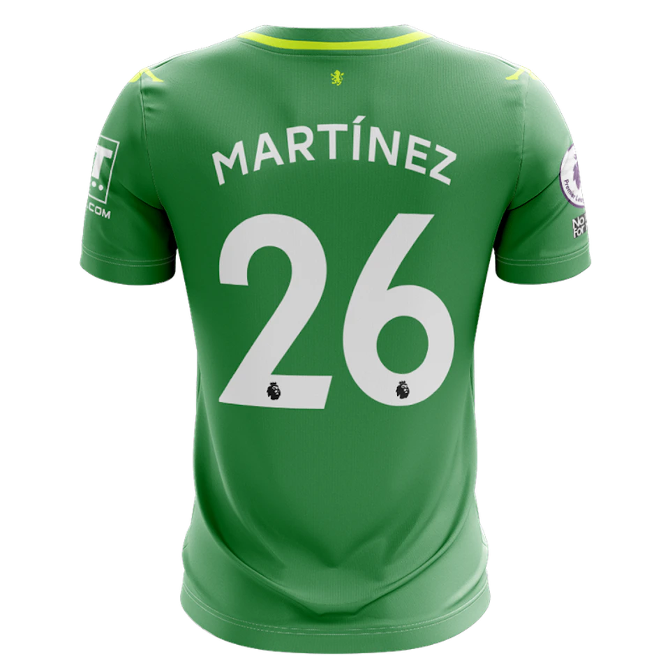Damián Emiliano Martínez Aston Villa shirt