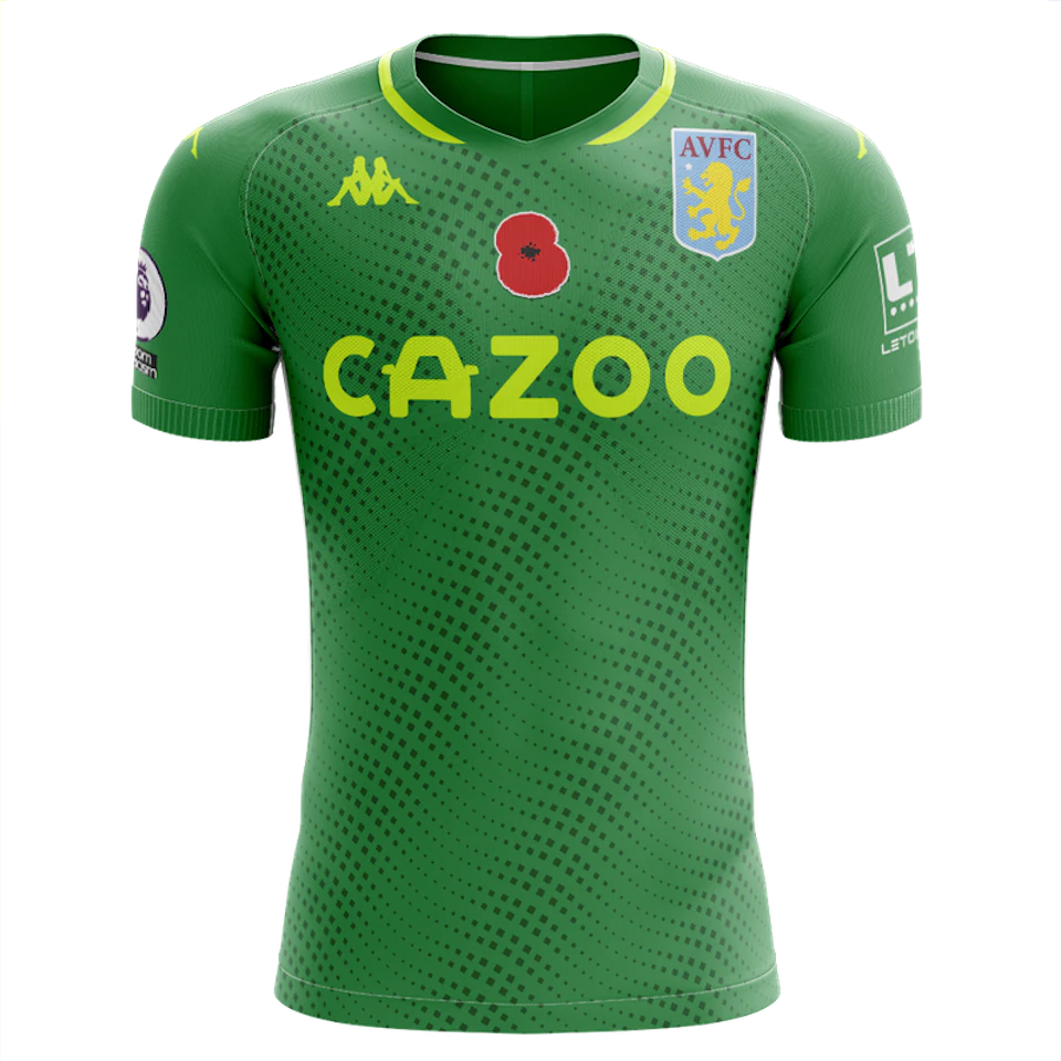 Damián Emiliano Martínez Aston Villa shirt