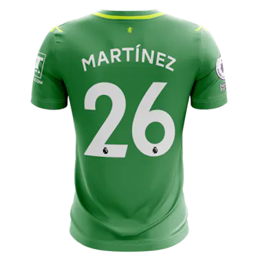 Damián Emiliano Martínez Aston Villa shirt