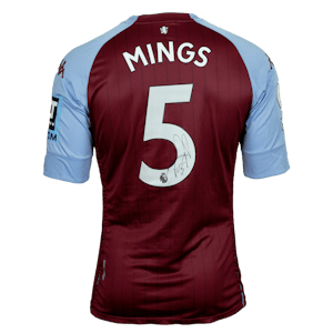 Tyrone Mings Aston Villa shirt