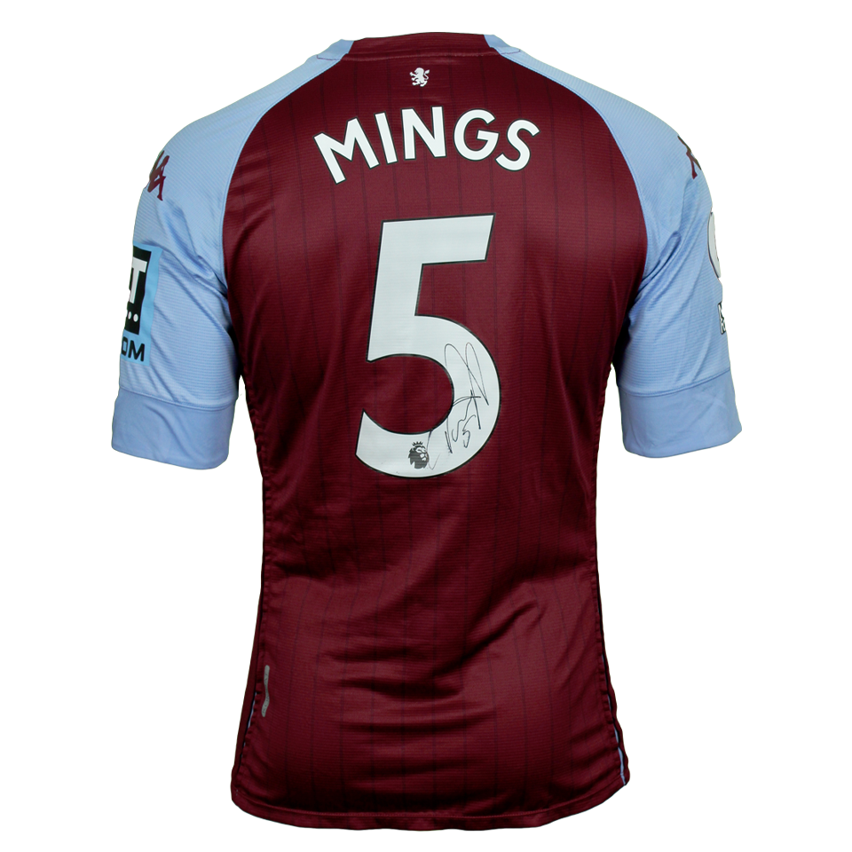 Tyrone Mings Aston Villa shirt
