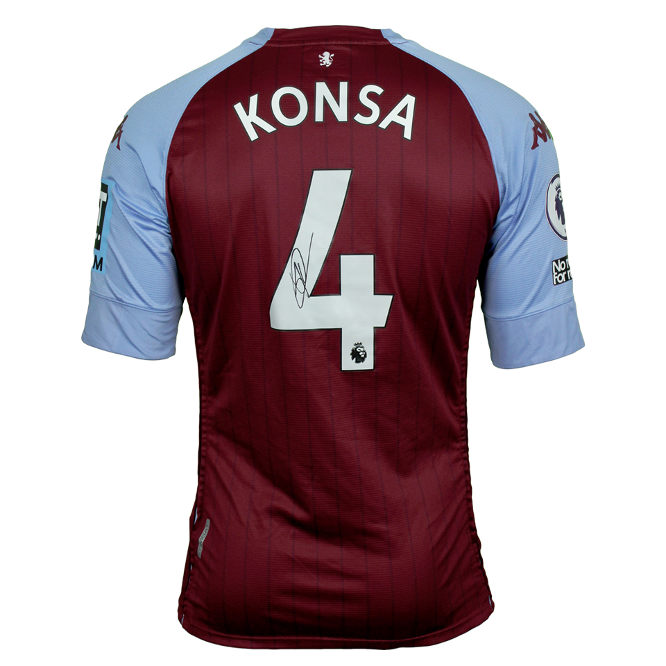 Ezri Konsa Ngoyo Aston Villa shirt