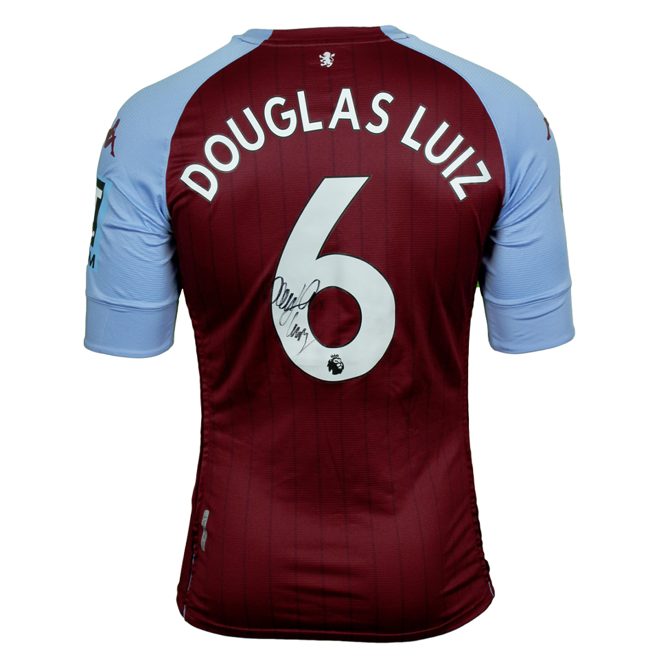 Douglas Luiz Aston Villa のシャツ