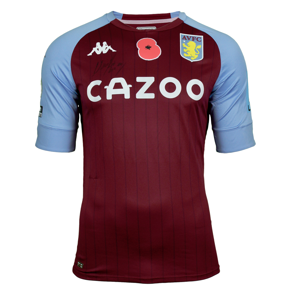 Douglas Luiz Aston Villa のシャツ