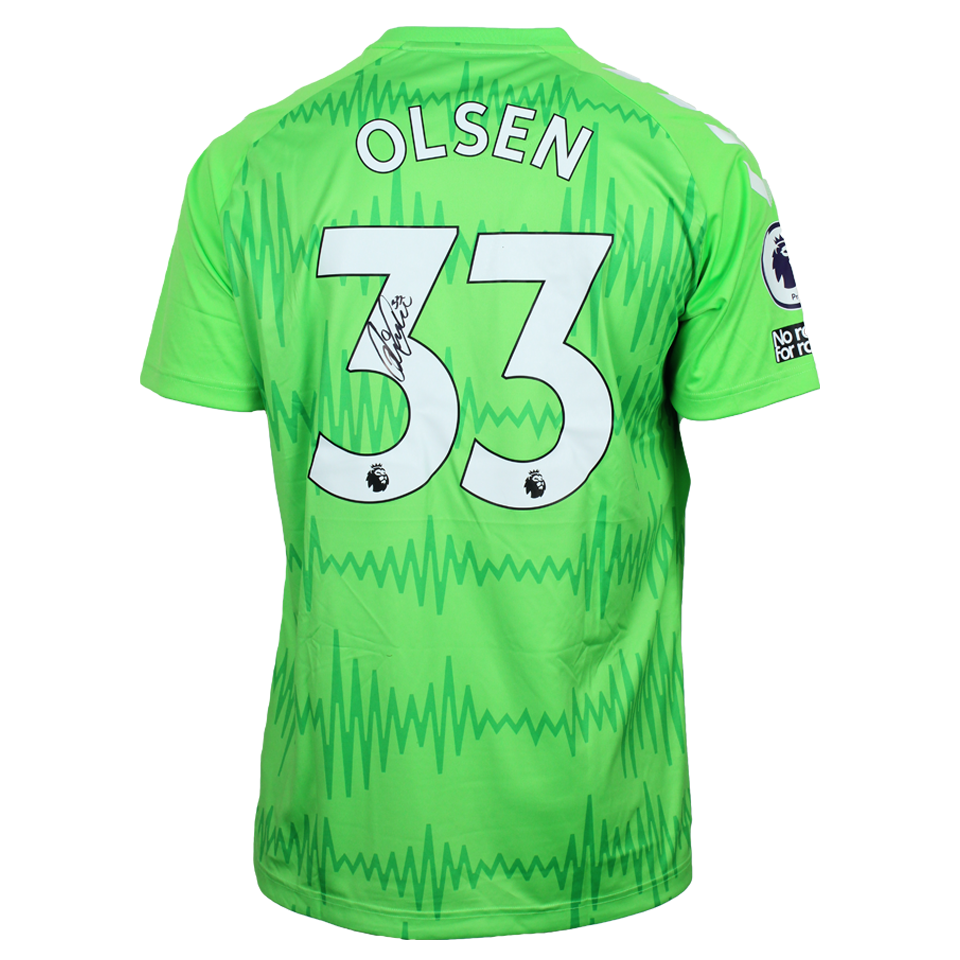 Robin Olsen Everton shirt