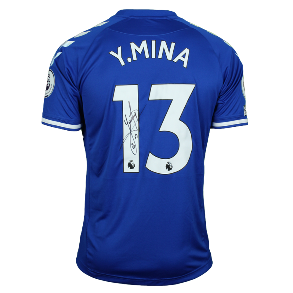 Yerry Mina Everton camisa.