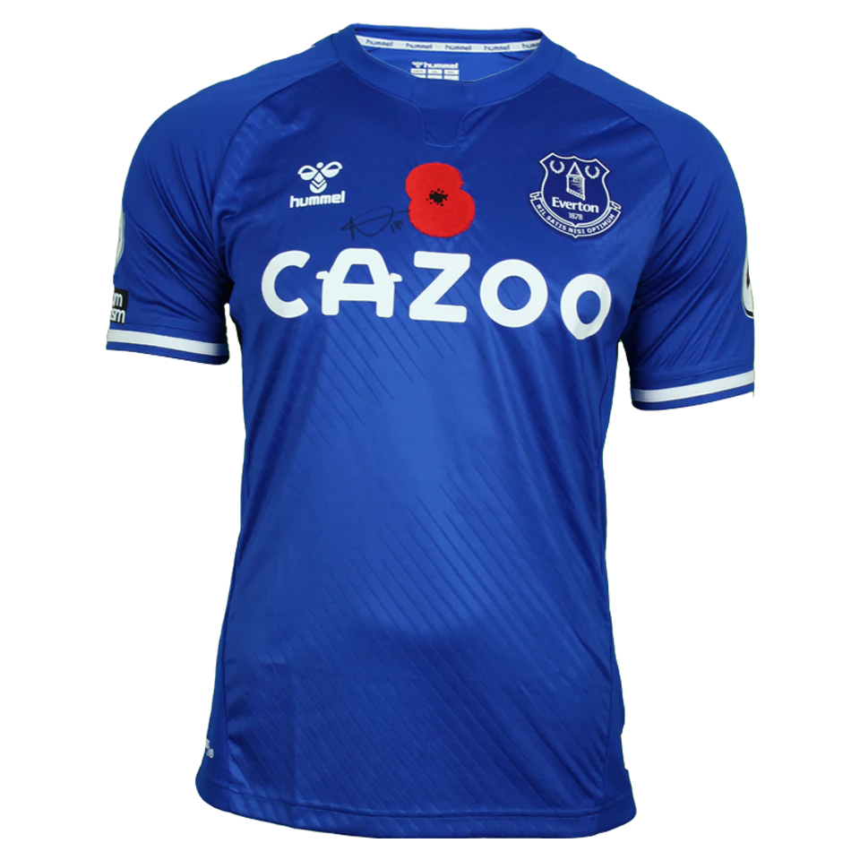 来自Everton的Niels Nkounkou球衣