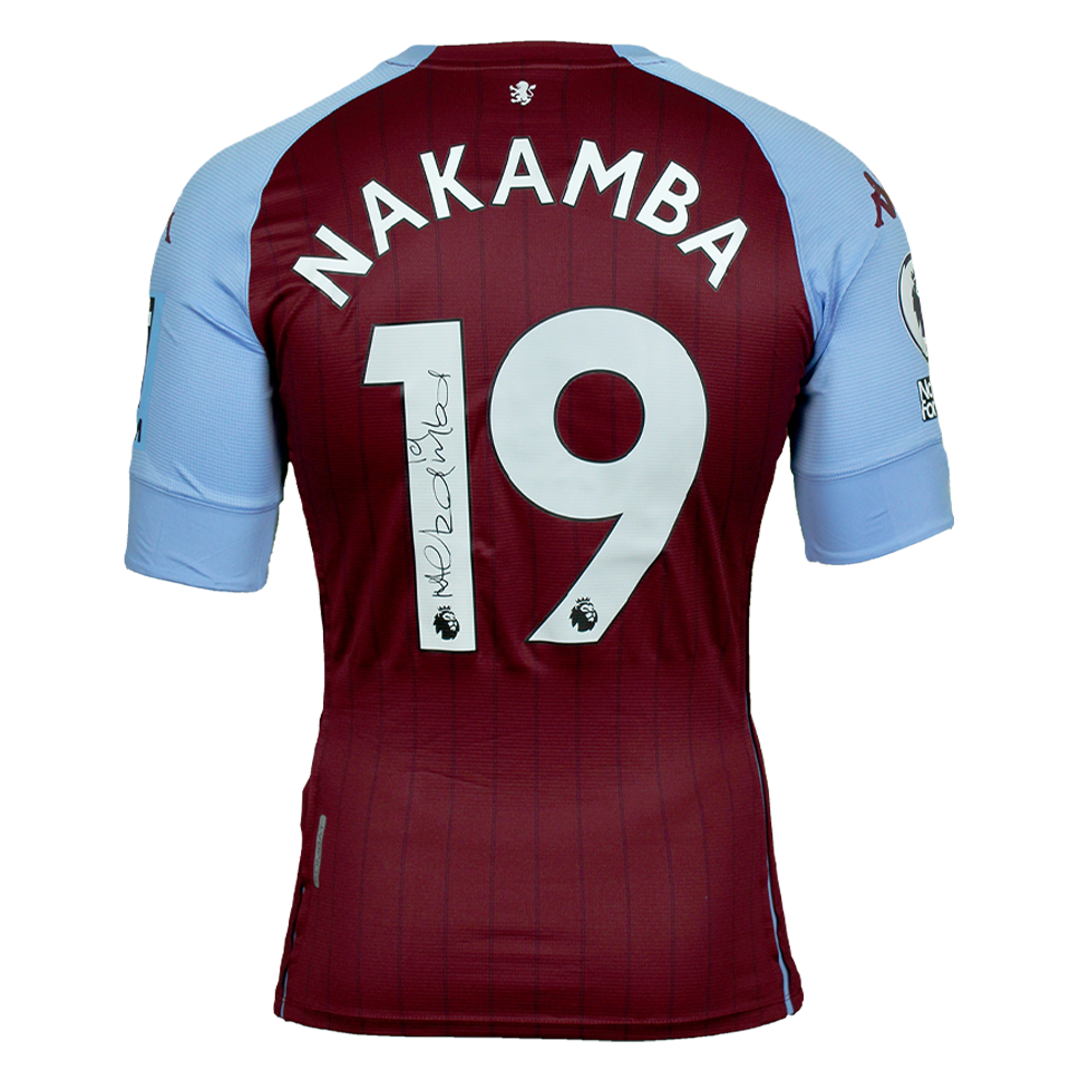 Marvelous Nakamba Aston Villa shirt