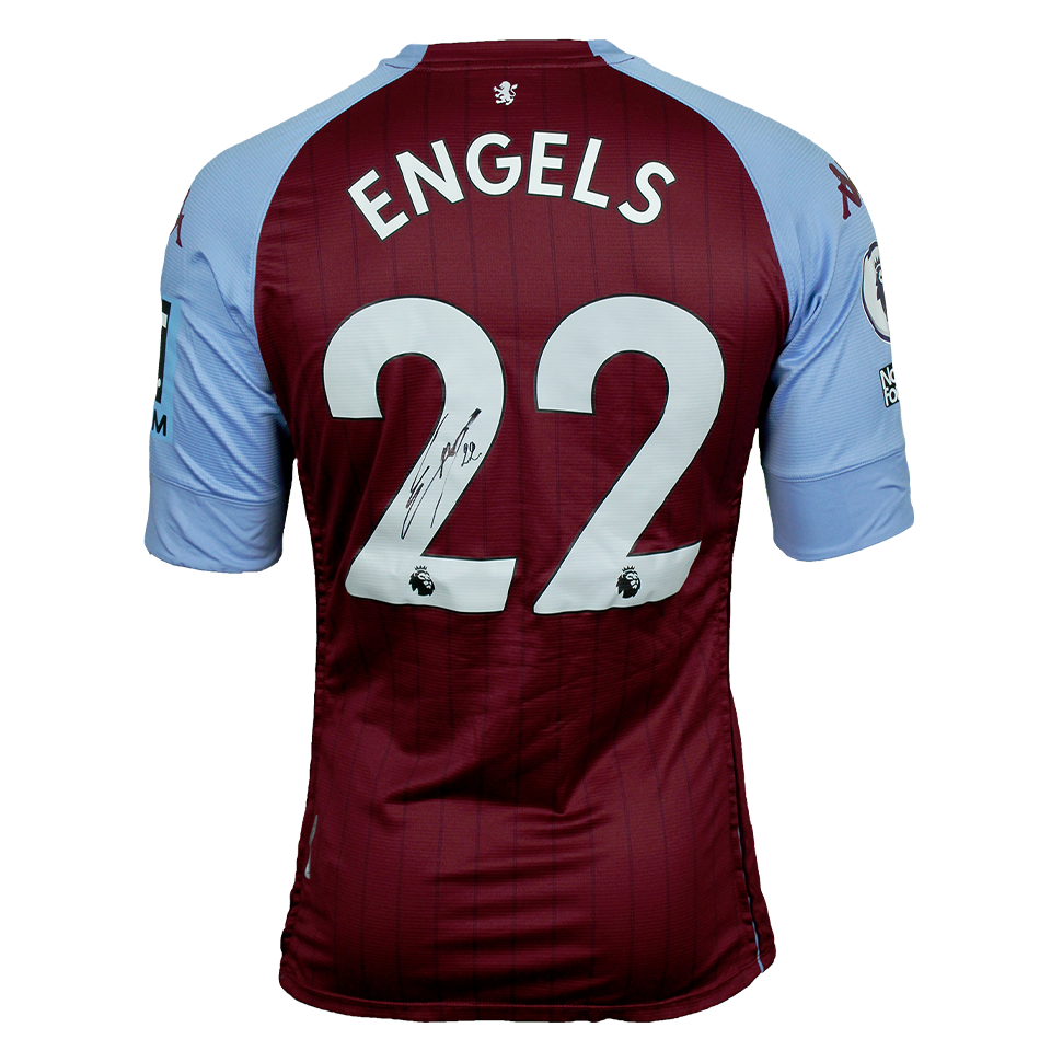 来自Aston Villa的Bjorn Engels球衣