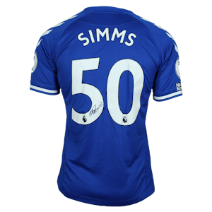 Ellis Simms Everton のシャツ