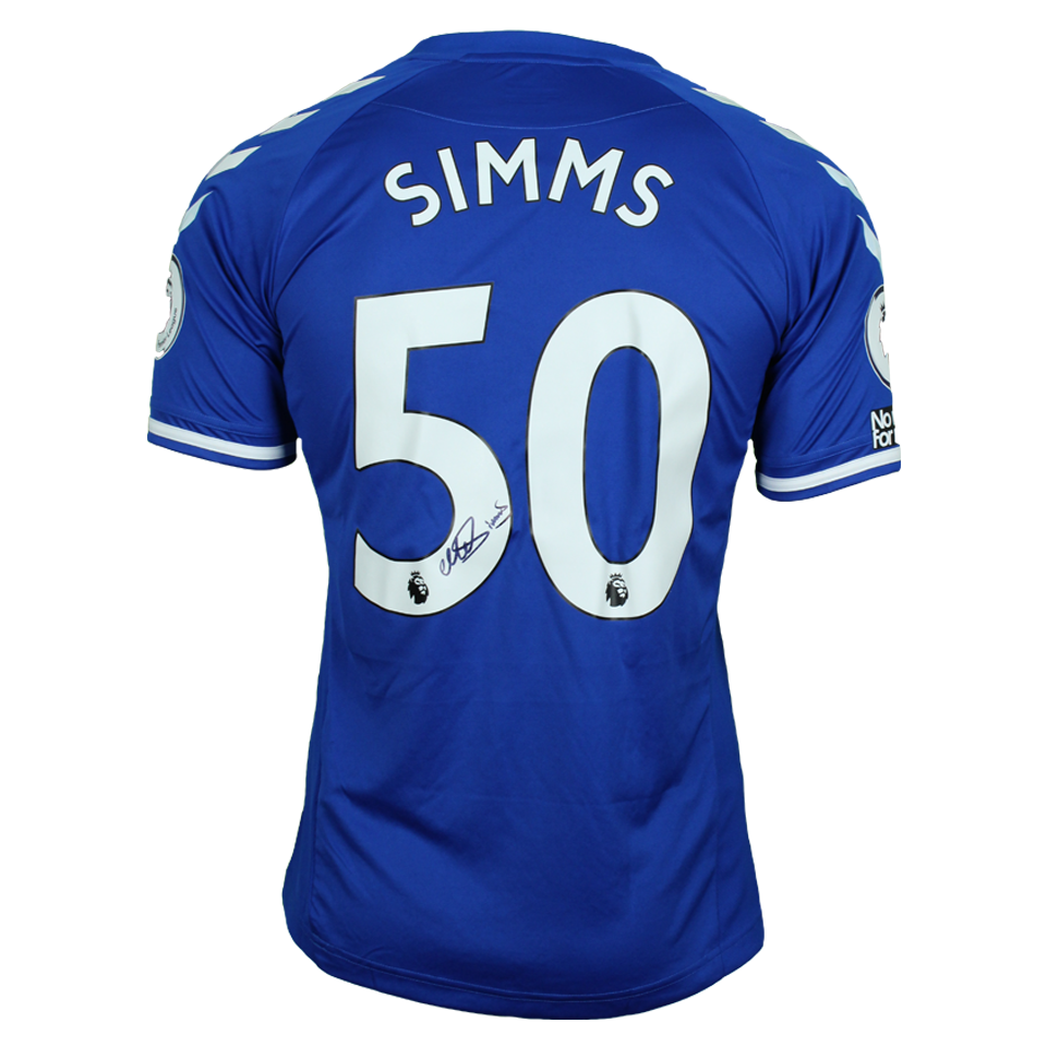 Ellis Simms Everton のシャツ