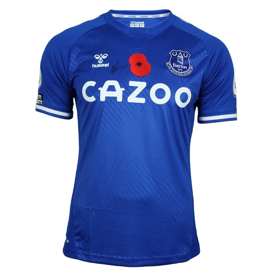 Ellis Simms Everton のシャツ