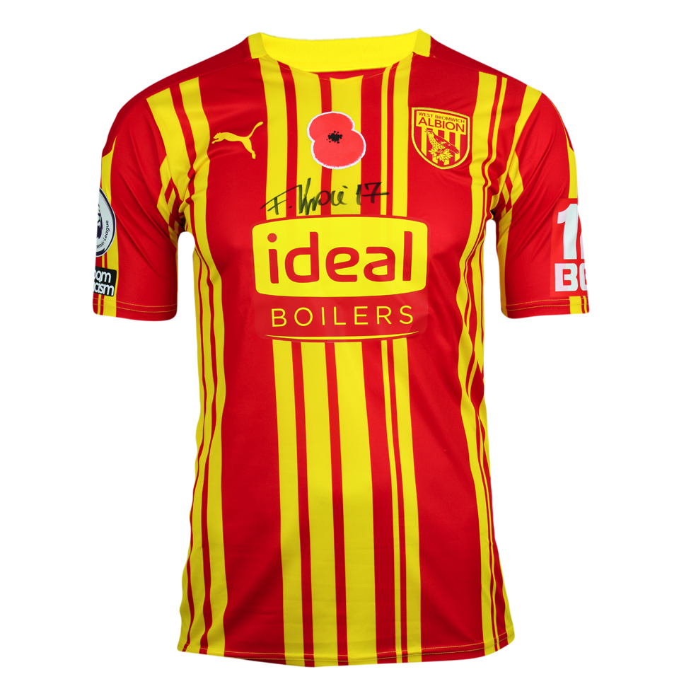 Filip Krovinović West Bromwich Albion jersey