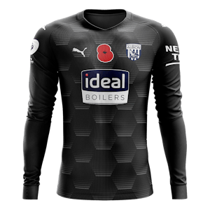 David Button West Bromwich Albion shirt