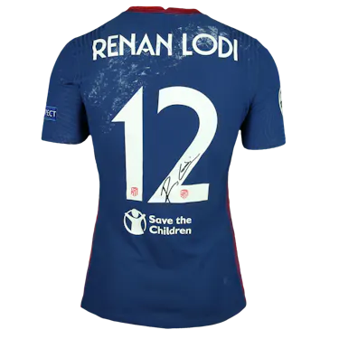 Renan Lodi Atlético de Madrid camisa.