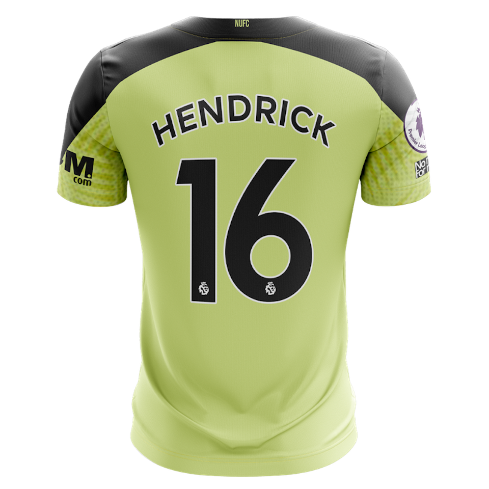 Jeff Hendrick Newcastle United shirt