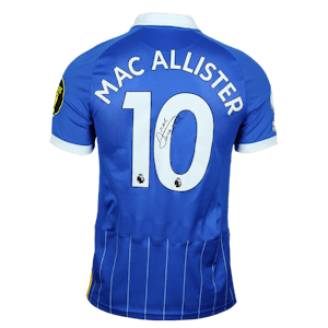 Alexis Mac Allister Brighton & Hove Albion shirt