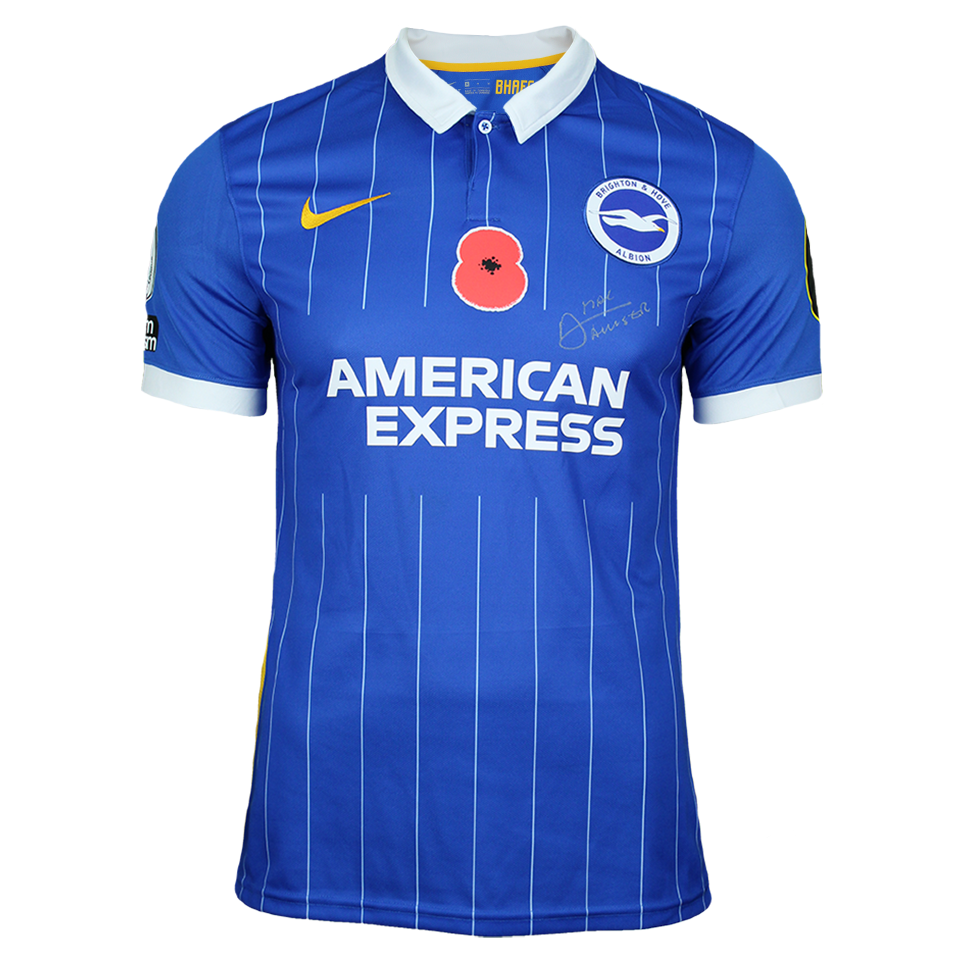 Alexis Mac Allister Brighton & Hove Albion shirt
