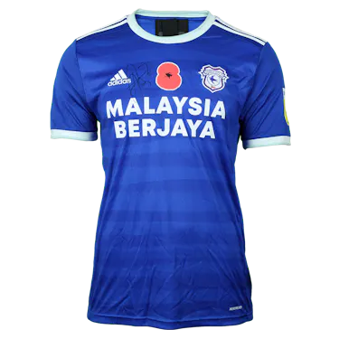 来自Cardiff City FC的Sol Bamba 球衣