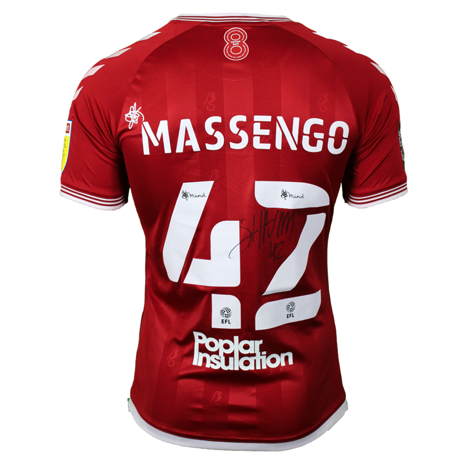 Han-Noah Massengo Bristol City jersey