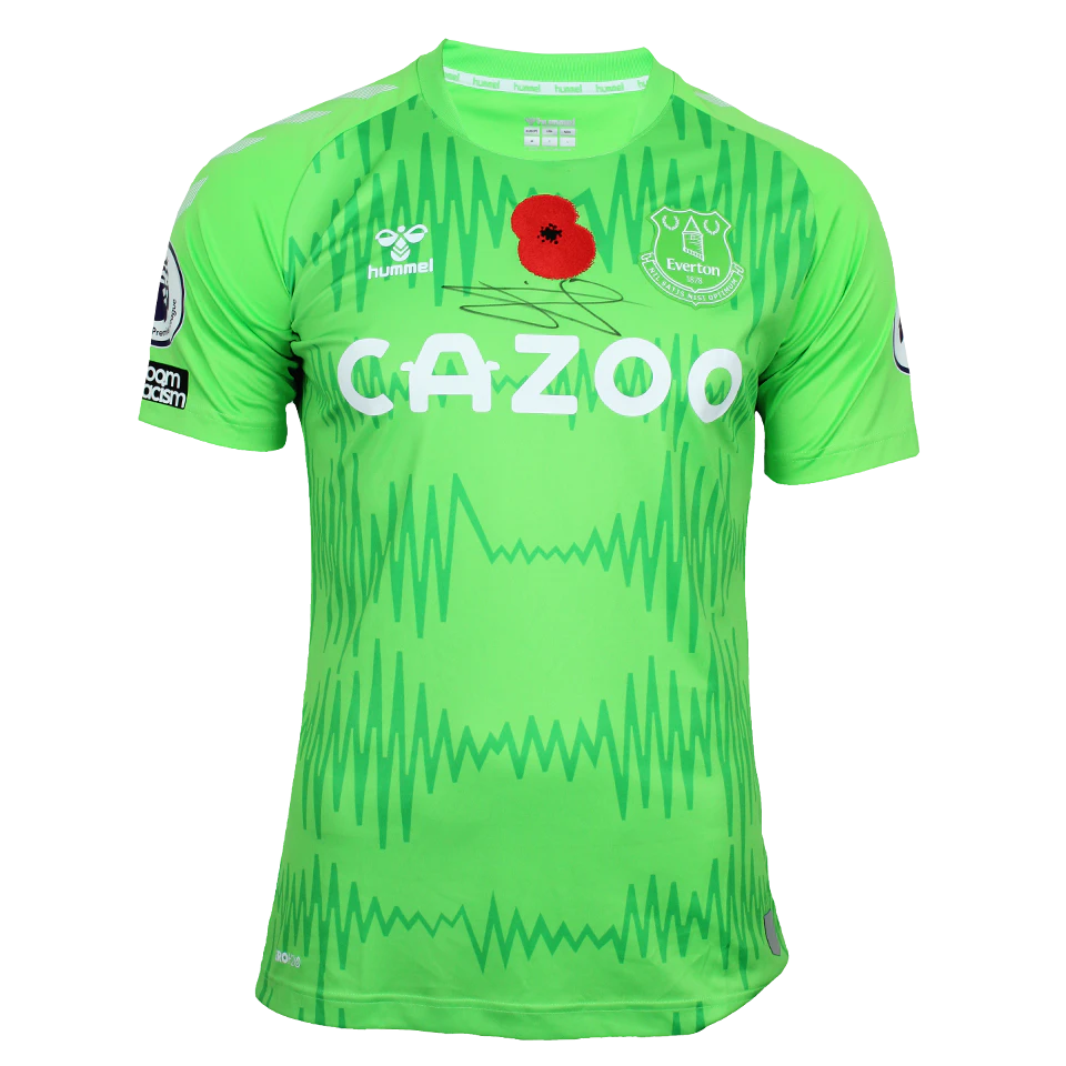Jordan Pickford | Everton - Manchester United | MatchWornShirt