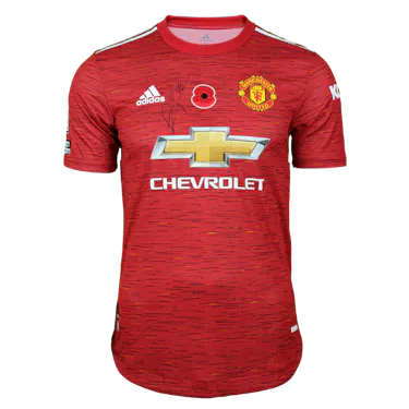 来自Manchester United的Bruno Fernandes球衣