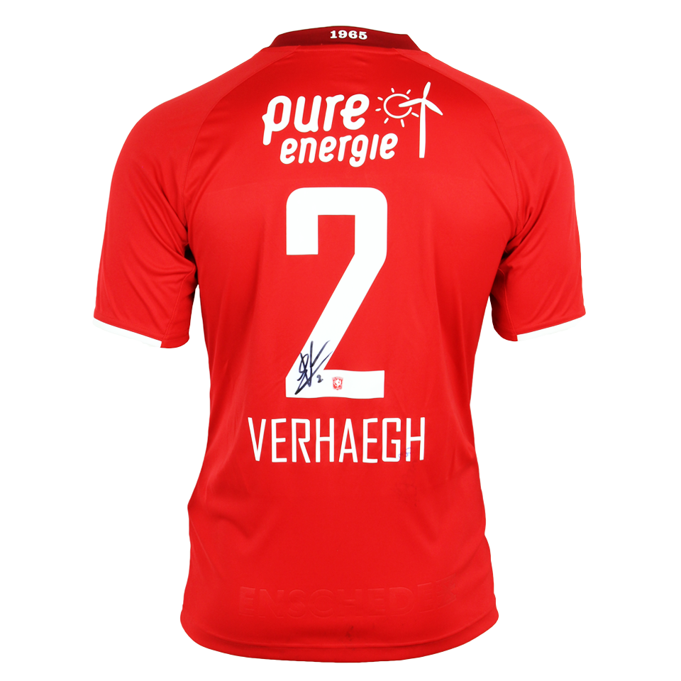 Shirt van Paul Verhaegh FC Twente