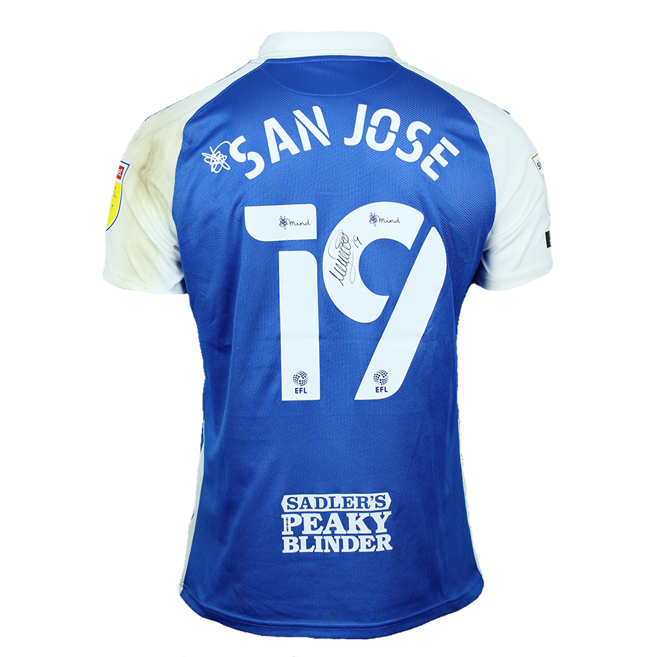 Mikel San José Domínguez Birmingham City shirt