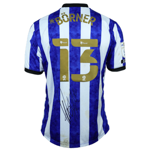 Sheffield Wednesday 팀의 Julian Börner 셔츠