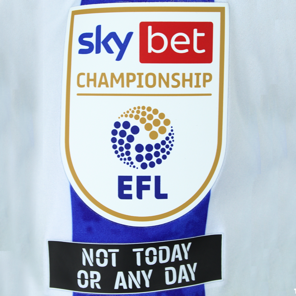 Sheffield Wednesday 팀의 Julian Börner 셔츠